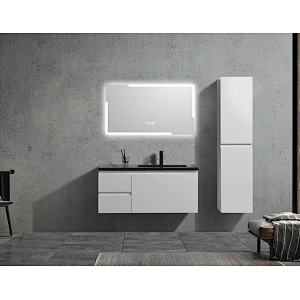 Mosmile Hotel Rectangle LED Wall Hanging Bathroom Mirror